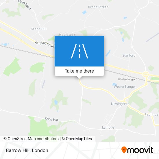 Barrow Hill map