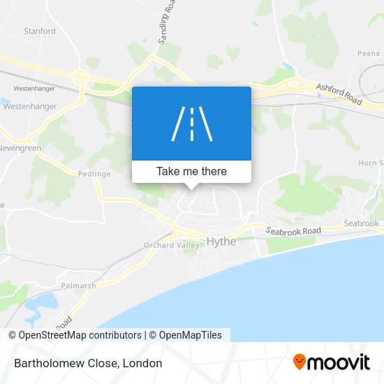 Bartholomew Close map