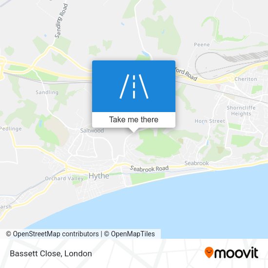 Bassett Close map