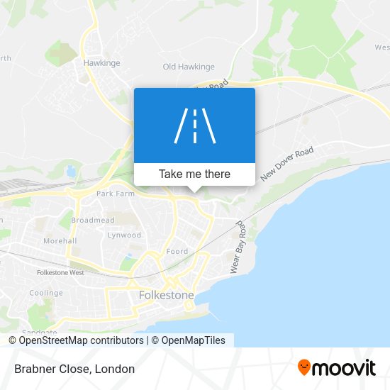 Brabner Close map