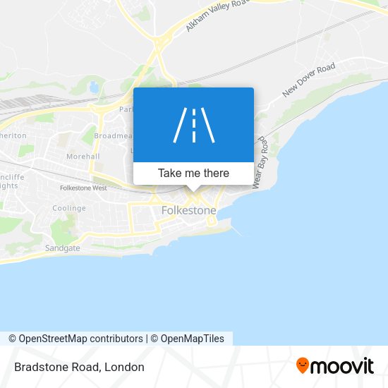 Bradstone Road map