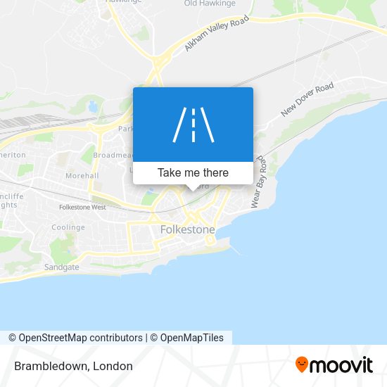 Brambledown map