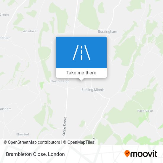 Brambleton Close map