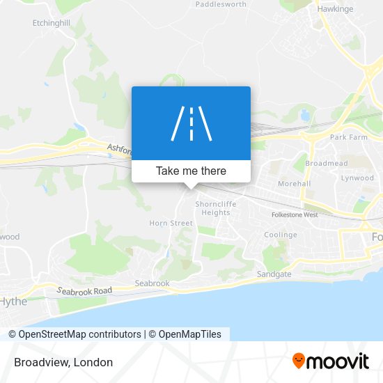 Broadview map