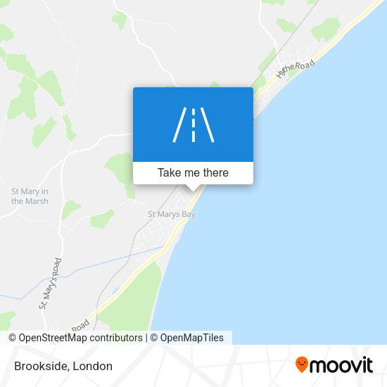 Brookside map