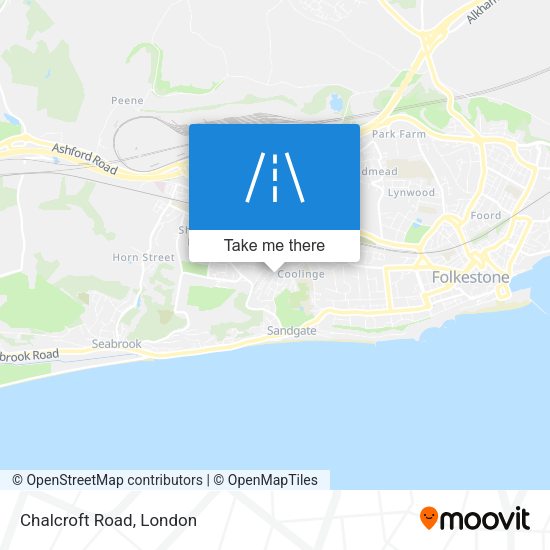 Chalcroft Road map