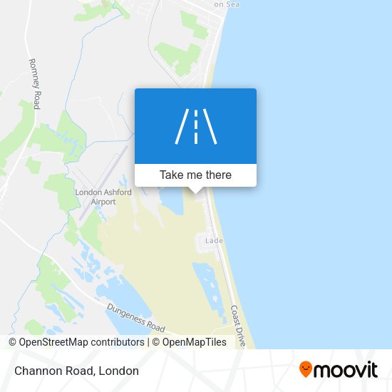 Channon Road map