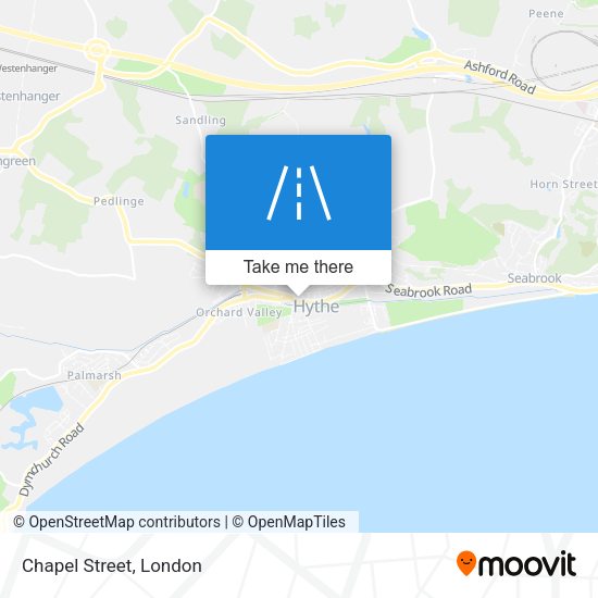 Chapel Street map