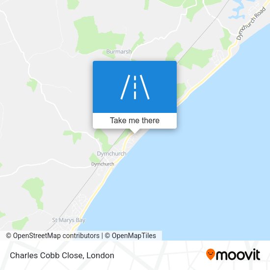 Charles Cobb Close map
