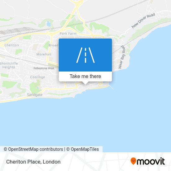 Cheriton Place map
