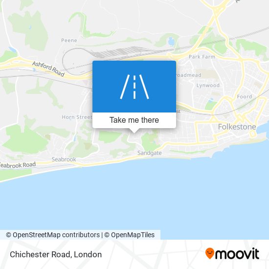 Chichester Road map