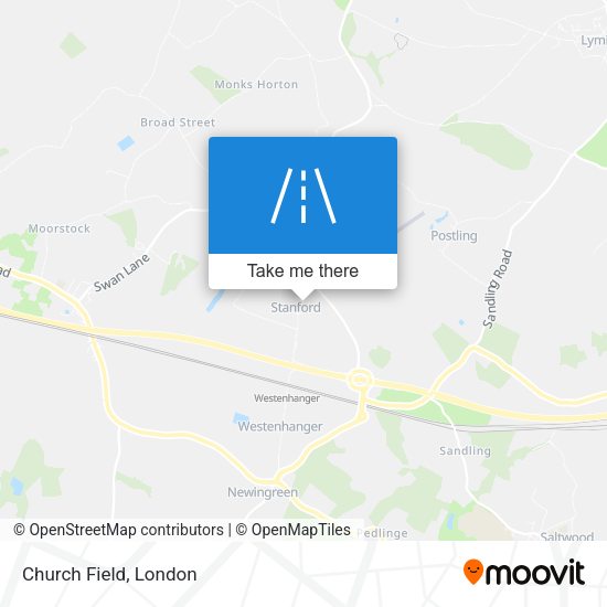 Church Field map