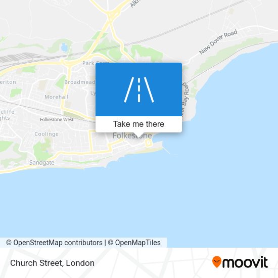 Church Street map