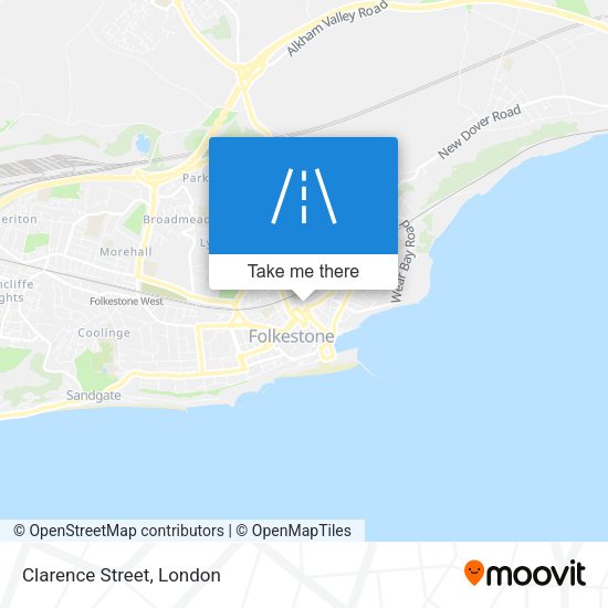 Clarence Street map