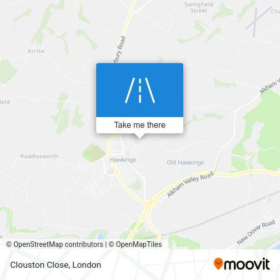 Clouston Close map