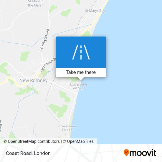 Coast Road map