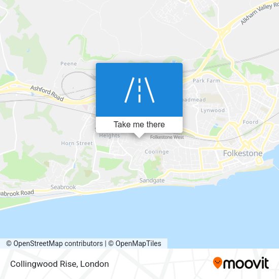 Collingwood Rise map