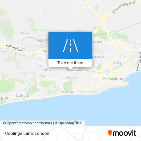 Coolinge Lane map