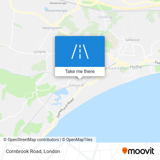 Cornbrook Road map