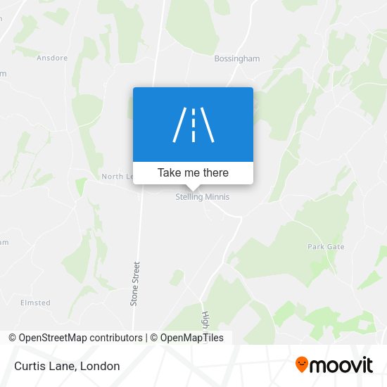 Curtis Lane map