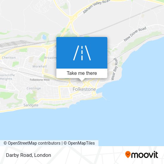Darby Road map