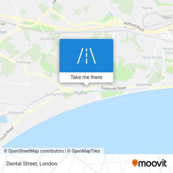 Dental Street map