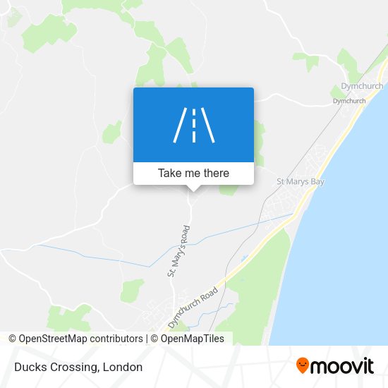 Ducks Crossing map