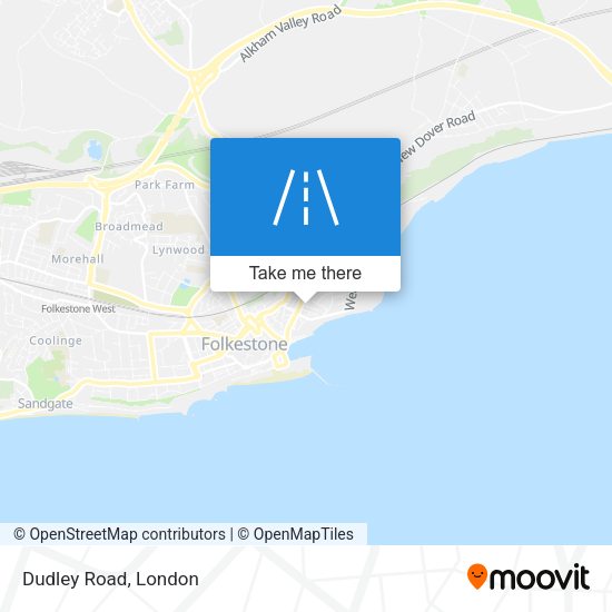 Dudley Road map