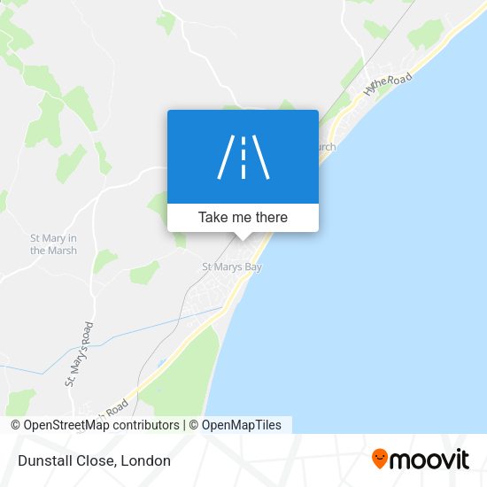 Dunstall Close map