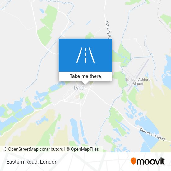 Eastern Road map