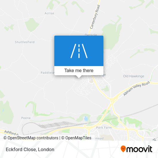 Eckford Close map