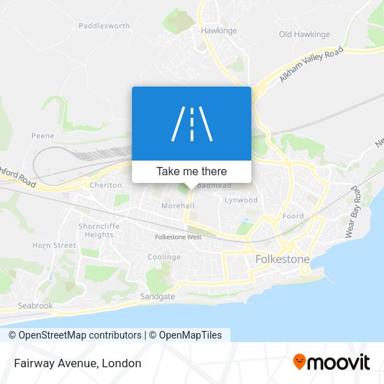 Fairway Avenue map