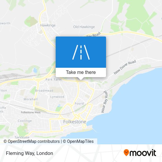 Fleming Way map