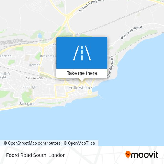 Foord Road South map