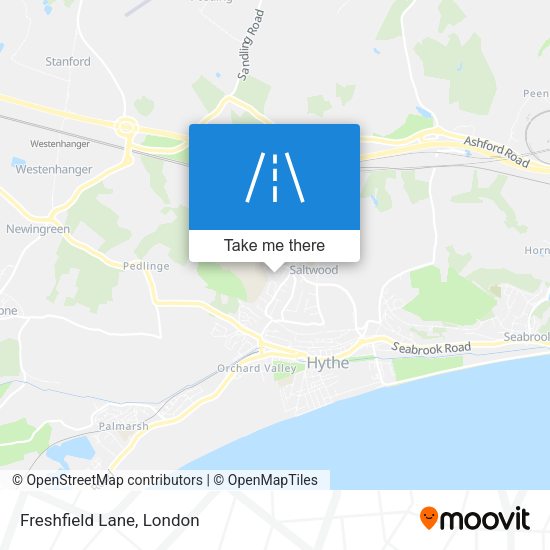 Freshfield Lane map