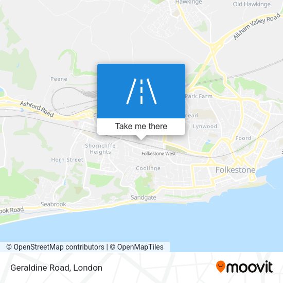 Geraldine Road map