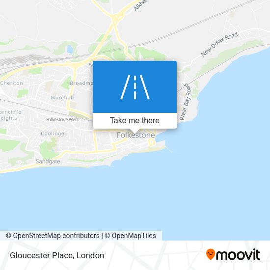 Gloucester Place map