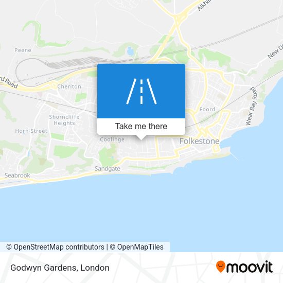 Godwyn Gardens map