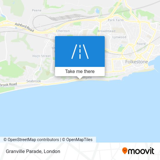 Granville Parade map