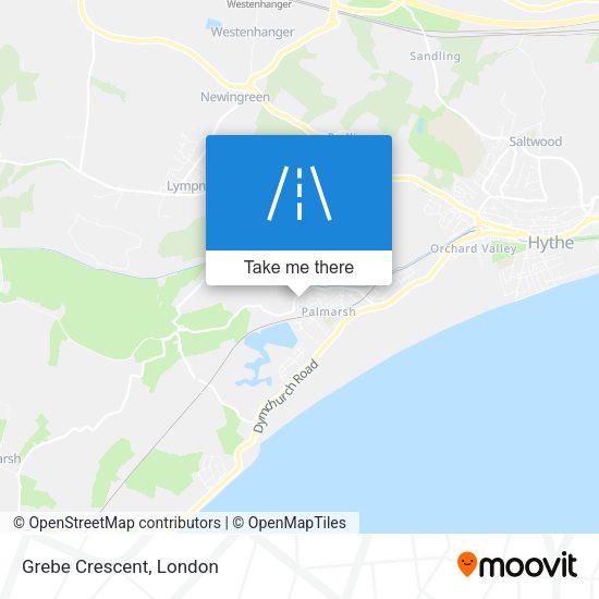 Grebe Crescent map