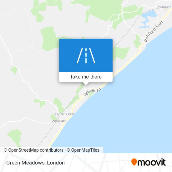 Green Meadows map