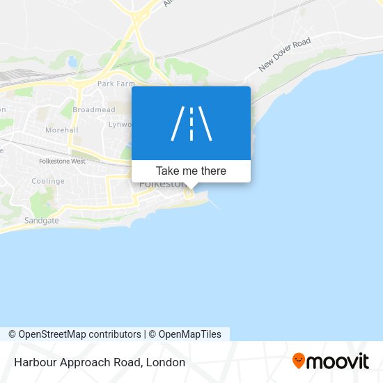Harbour Approach Road map