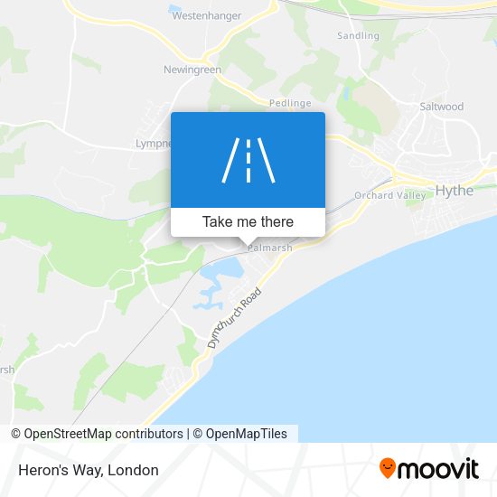 Heron's Way map