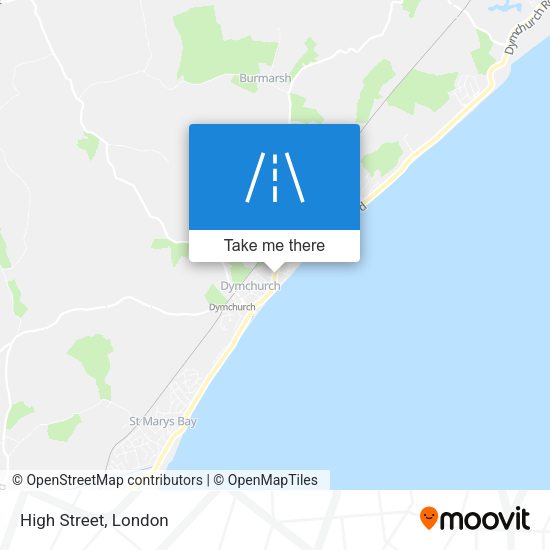 High Street map