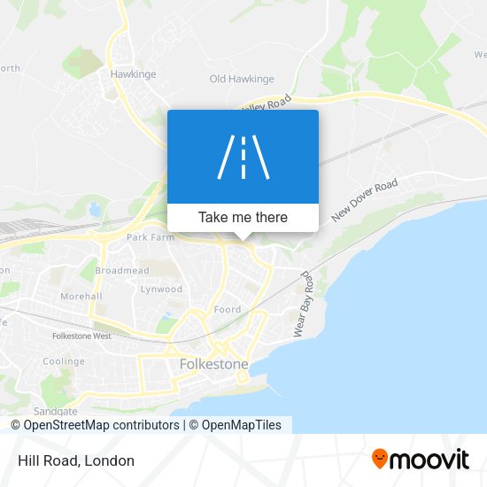Hill Road map