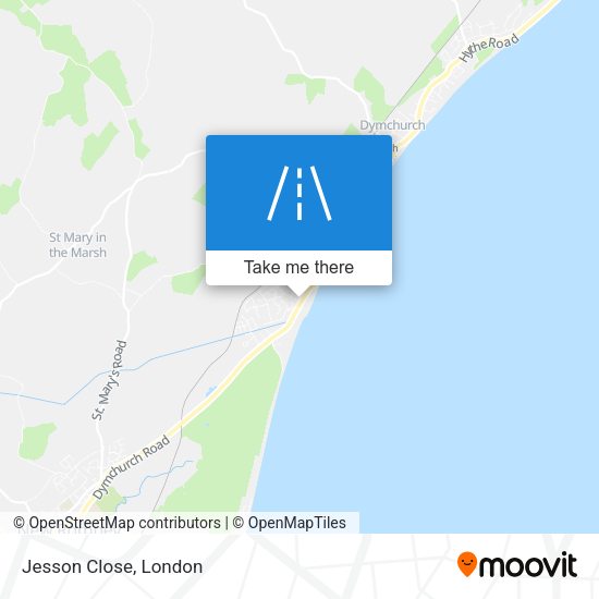 Jesson Close map
