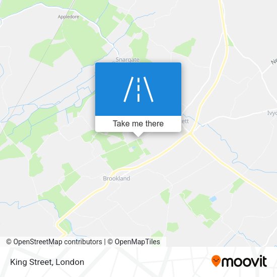 King Street map