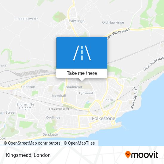 Kingsmead map