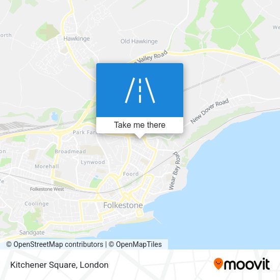 Kitchener Square map