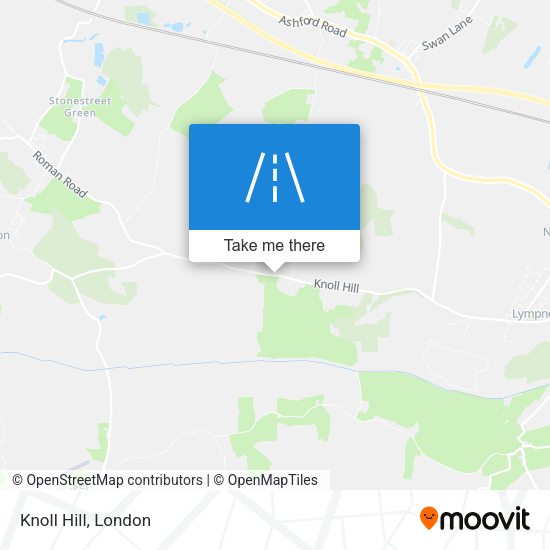 Knoll Hill map